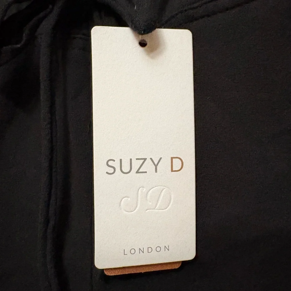 SUZY D LONDON Women's Black Jogger Pants,size L,Made in Italy,NWT - Picture 4 of 16